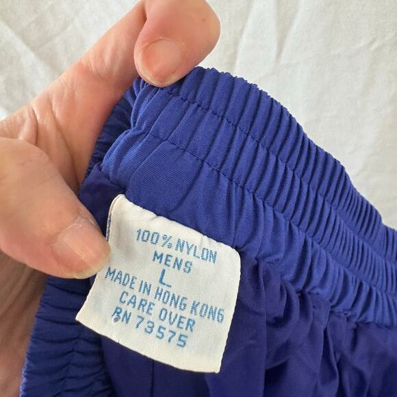 Tourney Vintage Nylon Golf Pants Waterproof Outdoor Sporty Size Large - Picture 7 of 7